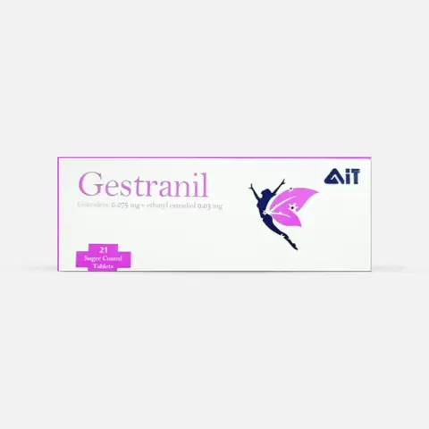جيسترانيل 0.03/0.075 مجم 21 قرص . Gestranil 0.03/0.075 MG 21 tab