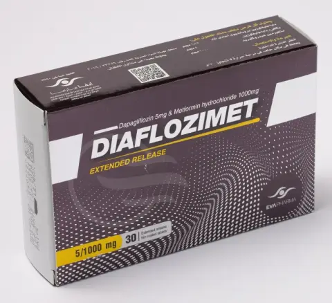 ديافلوزيمت 10/1000مجم 30 قرص . Diaflozimet 10/1000mg 30 tab