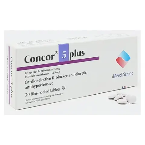 كونكور 5 بلاس 30 قرص . concor 5 plus 30 tab 