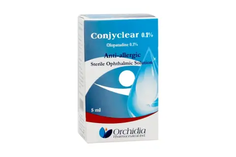 كونجى كلير 5مل محلول للعين . Conjyclear 5ml eye drop