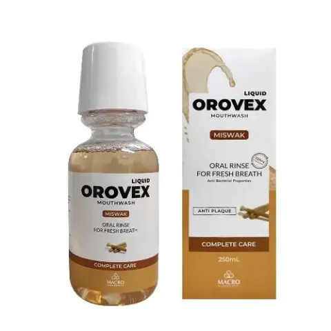 اورافكس مضمضة بالموز 250مل . Orovex mouth wash banana 250ml