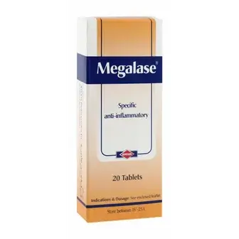 ميجاليز اقراص 30 قرص . MEGALASE TAB 30 TAB