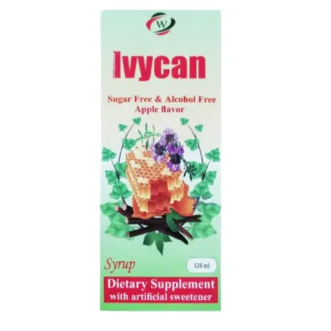 ايفي كان شراب 120 ملي . Ivycan syrup 120ml