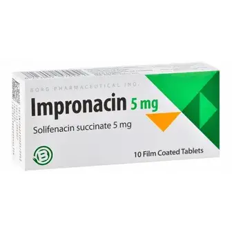 امبروناسين 5مجم 10 اقراص . IMPRONACIN 5MG 10 TAB