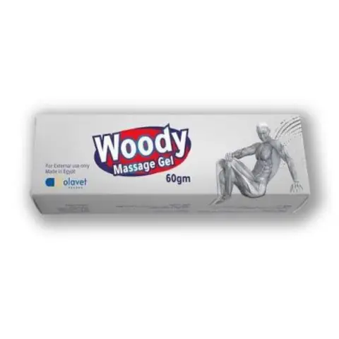 وودى مساج جل 60 جم . woody message gel 60 gm
