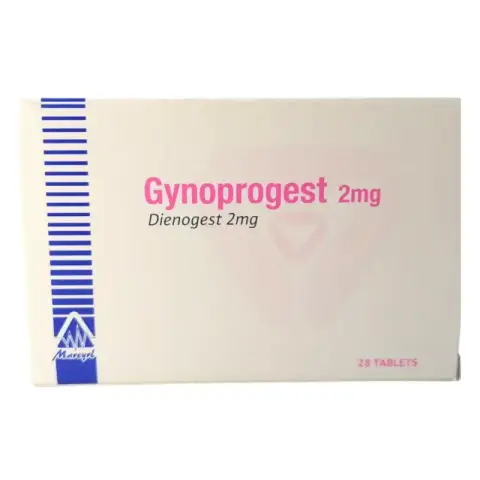 جينوبروجيست 2مجم 28 قرص . GYNOPROGEST 2MG 28 TAB