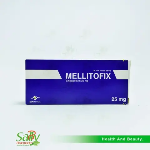 ميلتوفكس 25مجم 30 قرص . mellitofix25 mg 30tab