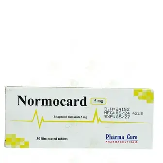نورموكارد  5 مجم 30 قرص . normocard 5 mg 30 tab