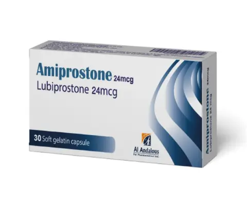 اميبروستون 24 ميكرو جرام  30 كبسولة . AMIPROSTONE 24 MCG 30 CAP