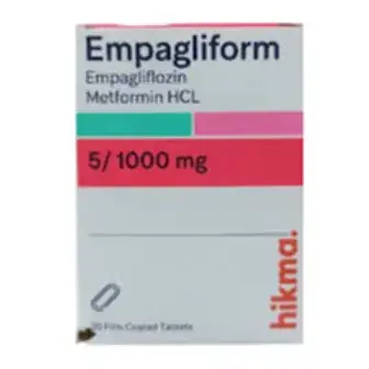 امباجليفورم 12.5/1000مجم 30قرص  . Empagliform 12.5/1000 30tab