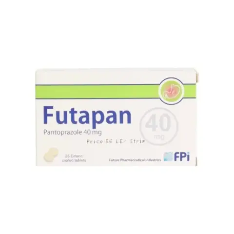 فيوتابان 40مجم 28 قرص . Futapan 40mg 28 tab