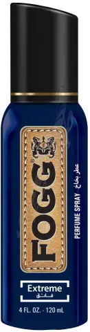 فووج اسبراي اكستريم ازرق فائق 120 مل . FOGG EXTREME BLUE SPRAY 120ML