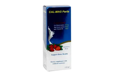 كال -ماج فورت 120مل . cal-mag forte 120ml 