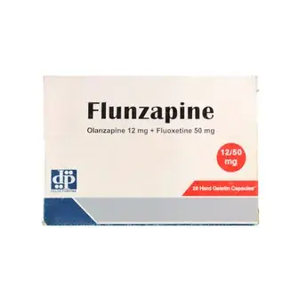 فلونزابين 12/50مجم 20 كبسوله  . Flunzapine 12/50mg 20 caps