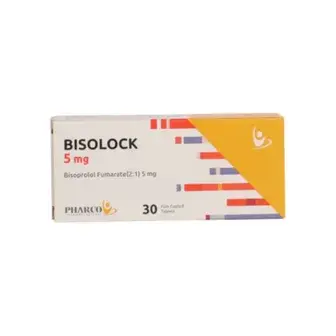 بيسولوك 5 مجم 30 قرص . bisolock 5 mg 30 tab