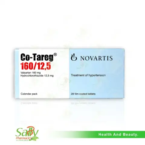 كو -تارج 160/12.5 28قرص . Co-targ 160/12.5 28/tab