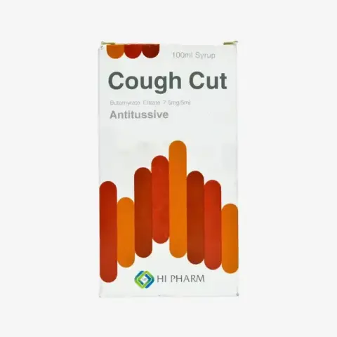 كف كت 100 مل شراب . COUGH CUT 100ML SYRUP