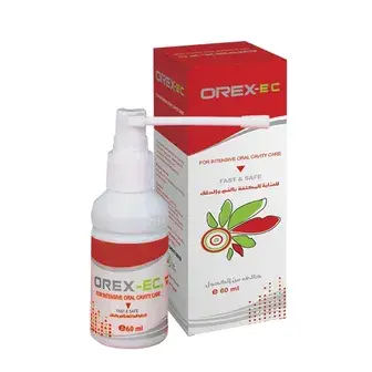 اوركس- اى سى 60ملى سبراى . Orex-ec 60ML spray