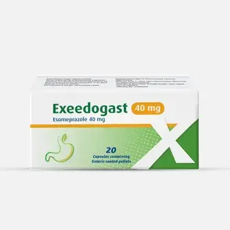 اكسيدوجاست 40 مجم 20 كبسولة . EXEEDOGAST 40 MG 20 CAPS