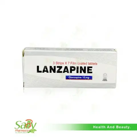لانزابين 10 مجم 21 قرص . lanzapine 10mg 21 tab 