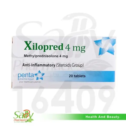 زيلوبرد 4 مجم 20قرص . Xilopred 4mg 20tab