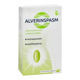 الفيرينسبازم 24 كبسوله  . Alverinspasm 24 caps 