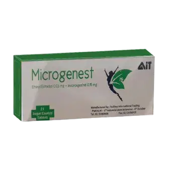 ميكروجينست 21 قرص . Microgenest 21 tab