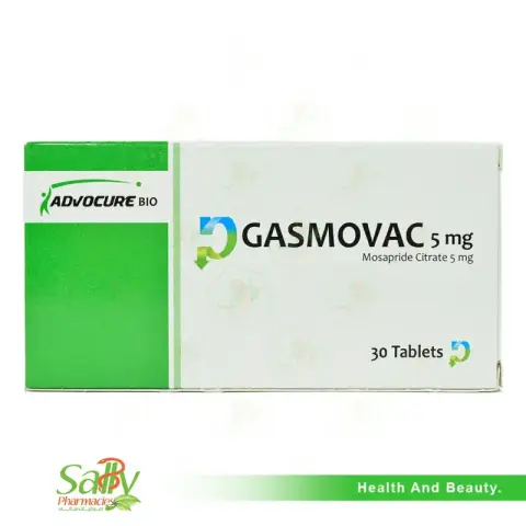 جاسموفاك 5 مجم 30 قرص . GASMOVAC 5 MG 30 TAB