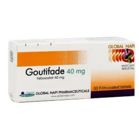 جاوتيفيد 40مجم 30قرص . goutifade 40mg 30tab