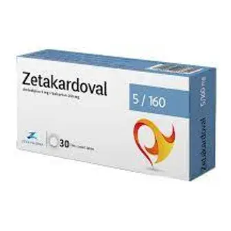 زيتاكاردوفال 10/160مجم 30 قرص  . Zetakardoval 10/160mg 30tab 