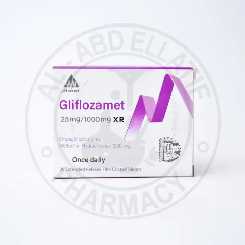 جليفلوزامت 12.5/1000 30قرص . GLIFLOZAMET XR 12.5/1000   30 TAB