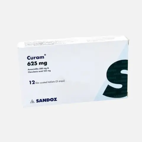 كيورام 625 مجم 12  قرص . curam 625 mg  12tab