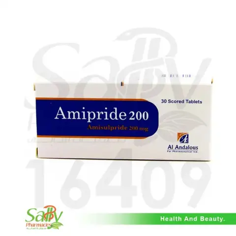 اميبرايد 200مجم 30قرص  . Amipride 200mg 30tab 