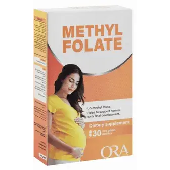 اورا ميثيل فوليت 30كبسول . Ora methyl folate 30cap