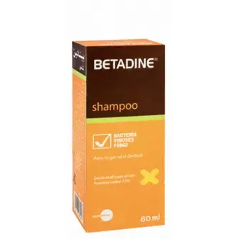 بيتادين شامبو 60 مل . betadine shampoo 60 ml
