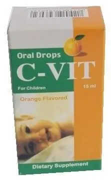سي فيت 15مل نقط بالفم . C VIT 15ML ORAL DROPS