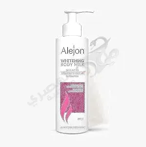 اليجون بادي ميلك للجسم 200مل . alejon body milk whitening shea butter 20 ml