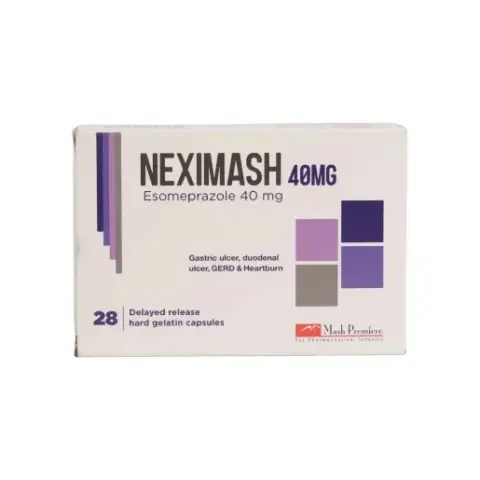 نيكسيماش 40مجم 28كبسوله . NEXIMASH 40MG 28 CAP