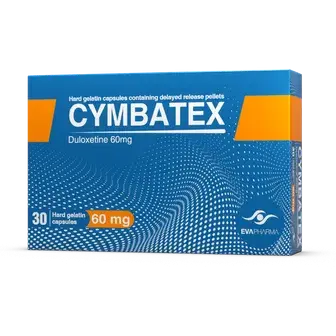سيمباتكس 60 مجم 30 كبسوله . cymbatex 60mg 30cap