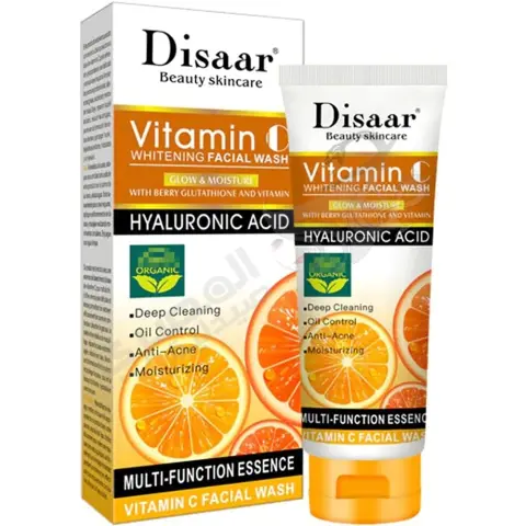 ديسار غسول تفتيح فيتامين سي  . disaar fasial wash vitamin c 100 ml