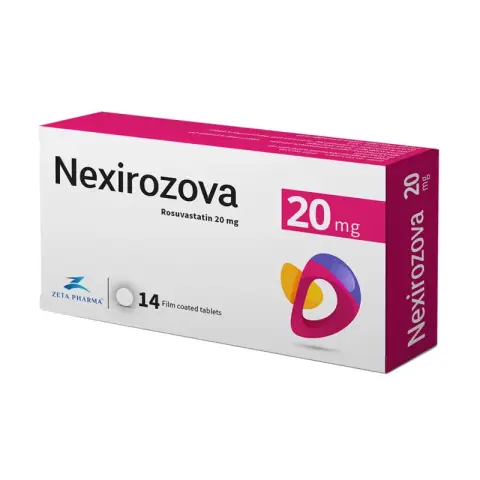 نيكسيروزوفا 20 مجم 14قرص  . NEXIROZOVA 20 MG 14 TAB 