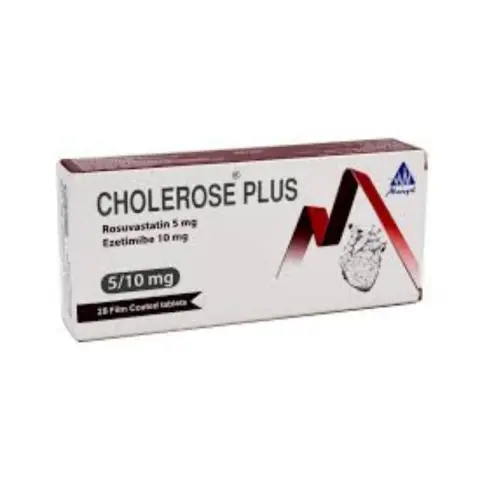 كوليروز بلس40/10 مجم . CHOLEROSE PLUS 40/10MG