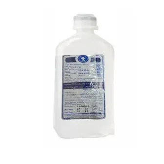 محلول ملح 3% . sodium chloride 3%