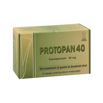 بروتوبان 40مجم 21 كبسول . PROTOPAN 40 MG21CAP