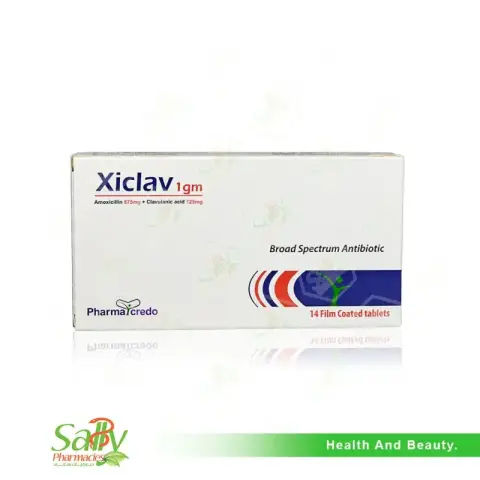 زيكلاف 1جم اقراص 14 قرص . XICLAV 1GM 14TAB
