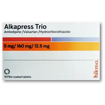 الكابريس تريو 14 قرص 10/320/25 . ALKAPRESS TRIO 14 TAB 10/320/25