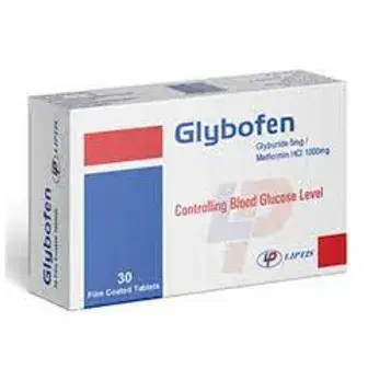 جليبوفين 5/500مجم 30 قرص . GLYBOFEN 5/500MG TAB