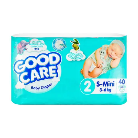 حفاضات جود كير مقاس 3 40قطعه . DIAAPERS good care no 3 40picecs