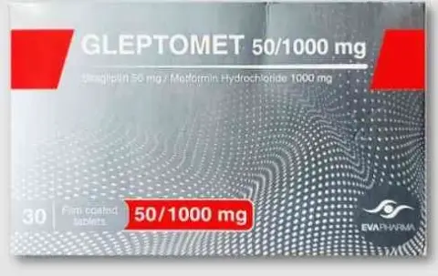 جليبتومت 50/1000 اقراص . GLEPTOMET 50/1000MG 