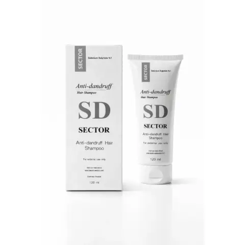 سيكتور مضاد للقشرة شامبو 120 مللي  . sector anti-dandruff shampoo 120 ml